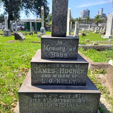 HUGHES Babs formerly KELLY 1877-1944