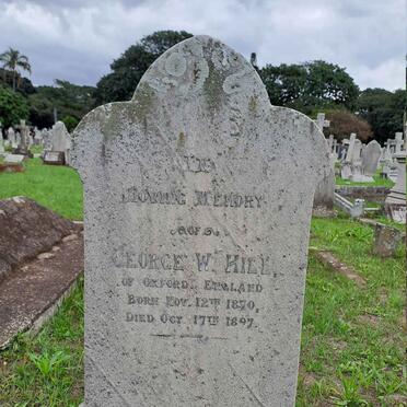 HILL George 1870-1897