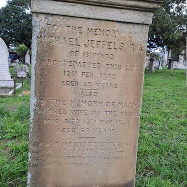 JEFFELS Michael -1862 & Mary -1879