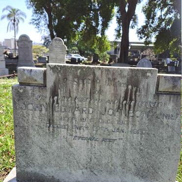 JOHNSON John Edward 1904-1960