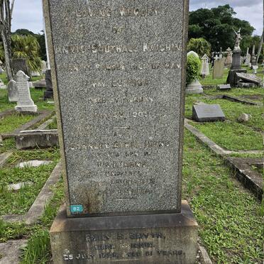 KAICHIN Annie Southall 1868-1909 :: IRONS Stanley Athol -1918 :: SMYTH Emily S. nee MAIGHIN -1928