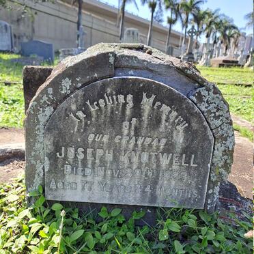 KNOTWELL Joseph -1923
