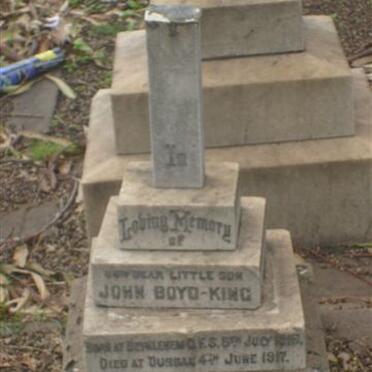 KING John, Boyd 1916-1917