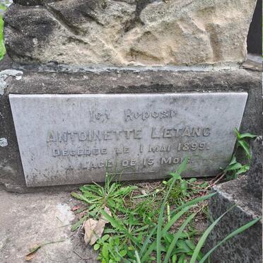 LETANG Antoinette -1899 