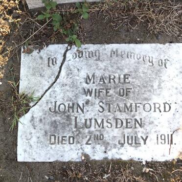LUMSDEN Marie -1911