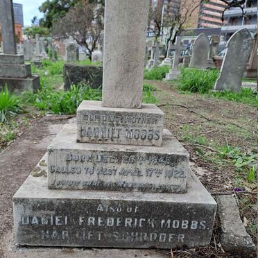 MOBBS Harriet 1848-1922 :: MOBBS Daniel Frederick :: SCHRODER Harriet