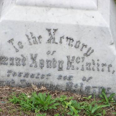 McINTIRE Edward Monty