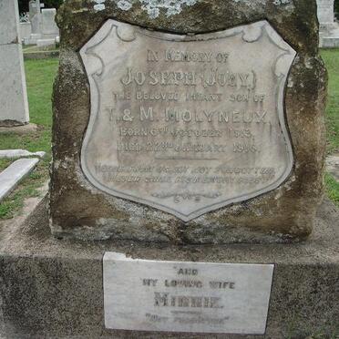 MOLYNEUX Joseph  1913-1916