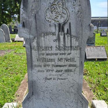 MCNEILL Margaret Susannah 1868-1925
