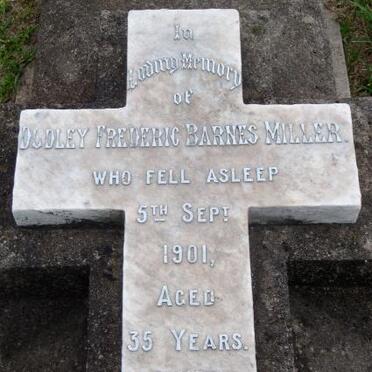 MILLER Dudley Frederic Barnes -1901