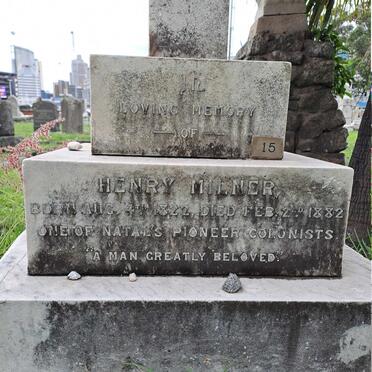 MILNER Henry 1822-1882 & Etheldred -1865 :: MILNER Philip Thomas -1850 _1