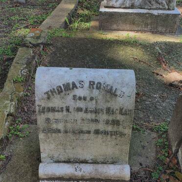 MACKAY Thomas Ronald -1898