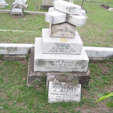 MALLETT John -1930 &amp; Norah :: MALLETT Walter H. 1870-1951 