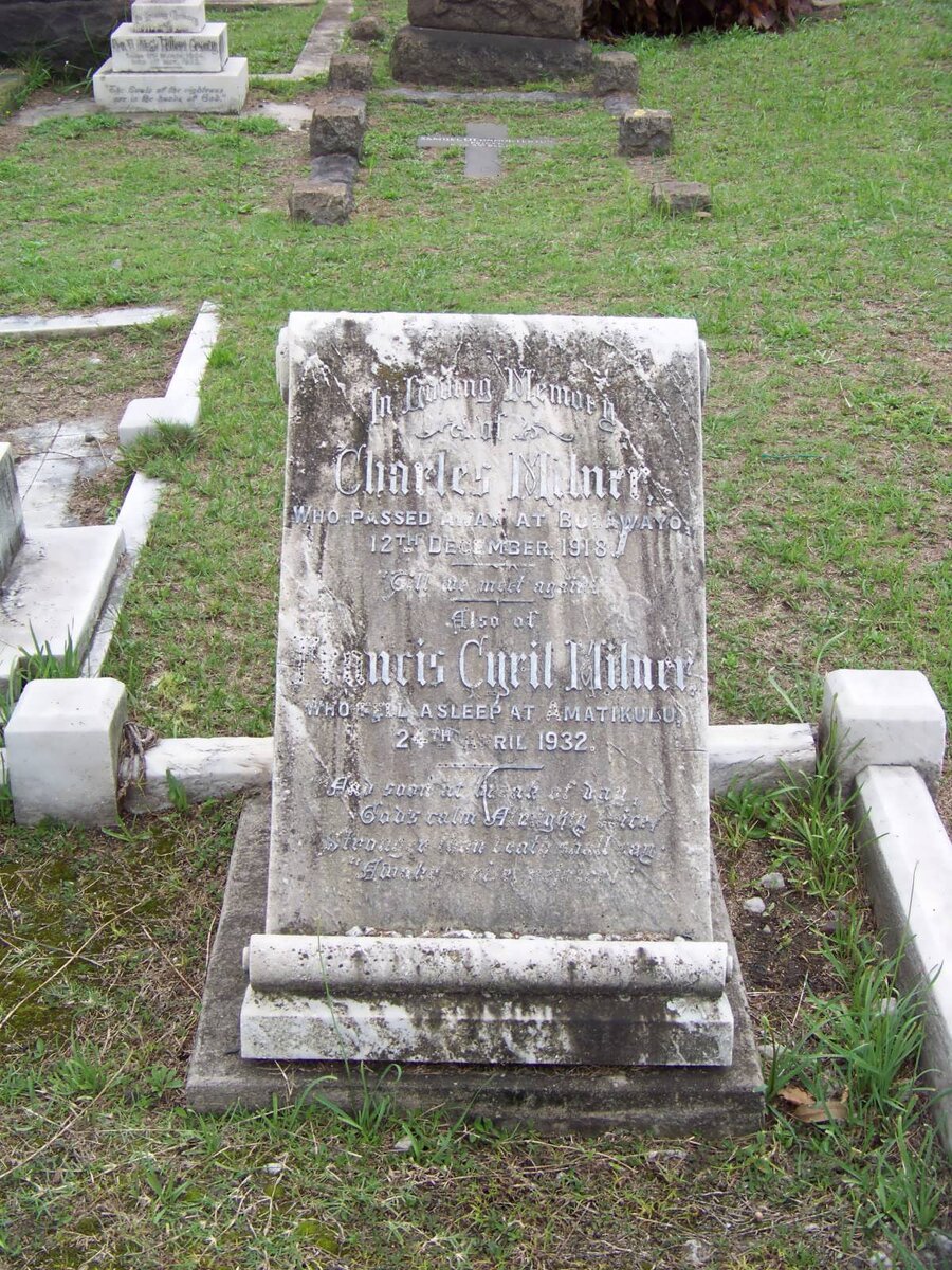MILNER Charles -1918 :: MILNER Francis Cyril -1932