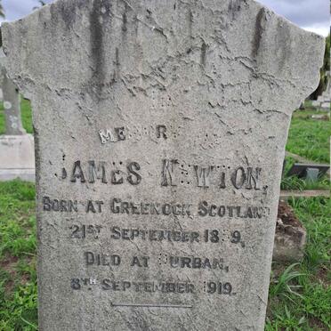 NEWTON James 1859-1919