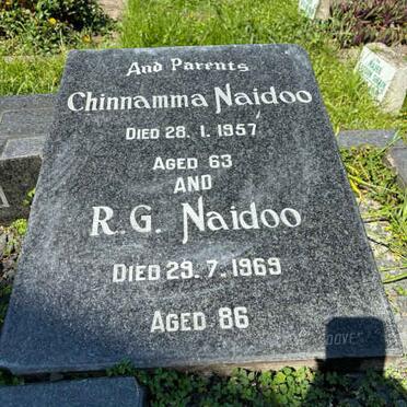NAIDOO Chinnamma -1957 :: NAIDOO R.G. -1959