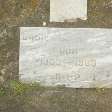 ORR Basil Martin Hall 1909-1989