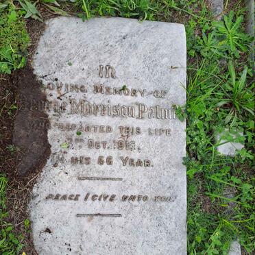 PALMER George Marrison -1916