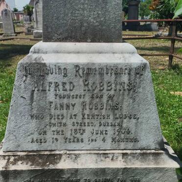 ROBBINS Alfred -1900