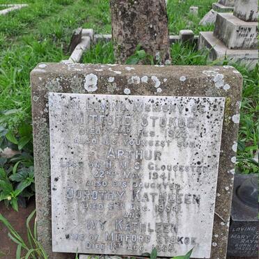 STOKOE Mitford -1922 & Ivy Kathleen -1955 :: STOKOE Arthur -1941 :: STOKOE Dorothy Kathleen -1954 :: STOKOE Robert Mitford Dudley _1