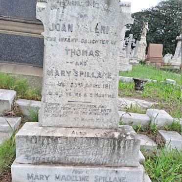 SPILLANE Thomas Benjamin -1961 & Mary Madeline -1962 :: SPILLANE Joan Valerie -1919 _1