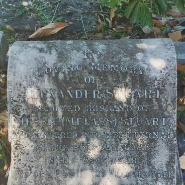 STUART Alexander -1926 & Jessie -1936