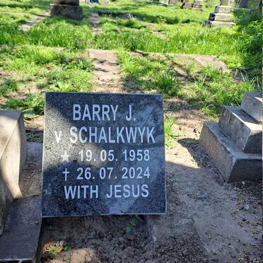 SCHALKWYK Barry J., van 1958-2024