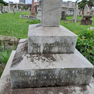 THORSEN Thor Christian -1912