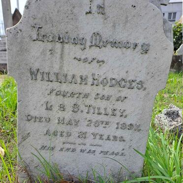 TILLEY William Hodges -1897