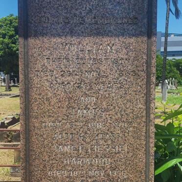 WRIGHT William -1883 :: WRIGHT James -1902 :: WRIGHT Janet Harwood -1956