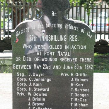 27TH Inniskilling Reg