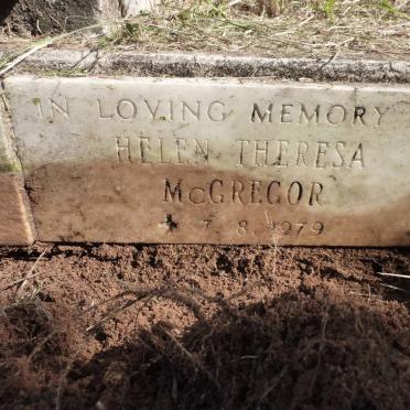 McGREGOR Robert Cecil -1944 :: McGREGOR Helen Theresa -1979 :: McGREGOR William -1916