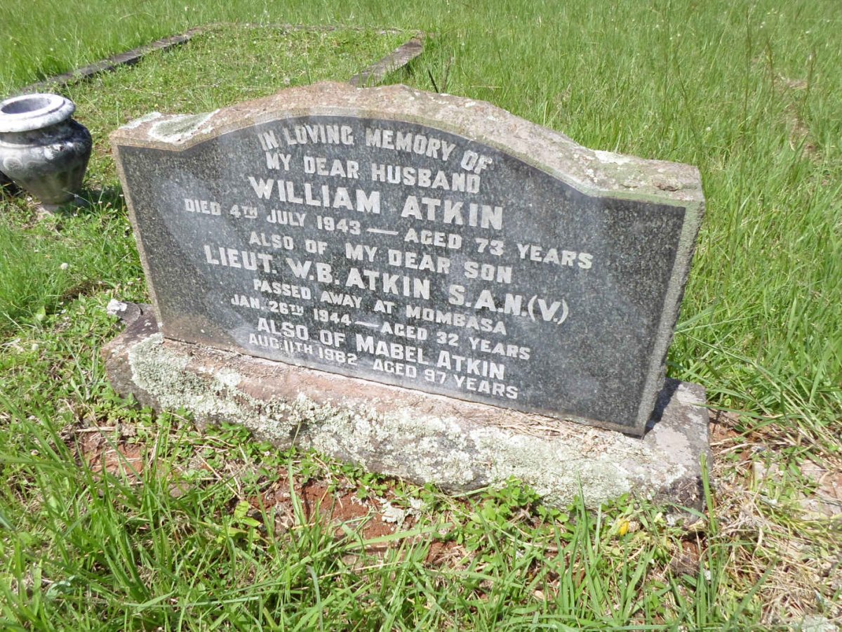 ATKIN William -1943 & Mabel -1982 :: ATKIN W.B. -1944
