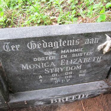 STRYDOM Monica Elizabeth 1962-1986