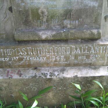 BALLANTINE Thomas Rutherford -1945
