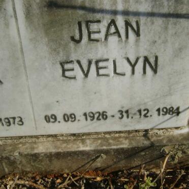 BARNES Jean Evelyn 1926-1984