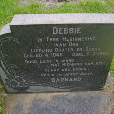 BARNARD Debbie 1946-1969