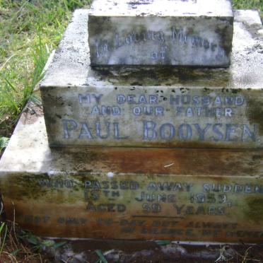 BOOYSEN Paul -1959
