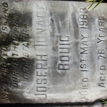 BOUIC Joseph Icnace-1983