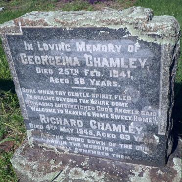 CHAMLEY Richard -1945 &amp; Georgeina -1941