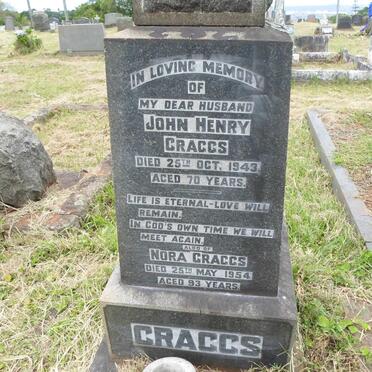 CRAGGS John Henry -1943 &amp; Nora -1954