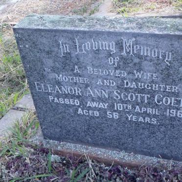 COETZER Eleanor Ann Scott -1967