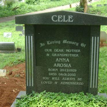 CELE Anna Arosia 1929-2003