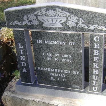 CEBEKHULU Linda 1950-2007