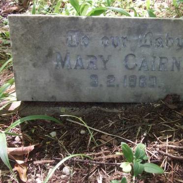 CAIRNS Mary -1960