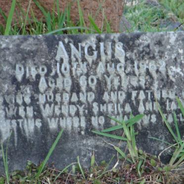 CAMPBELL Angus -1962