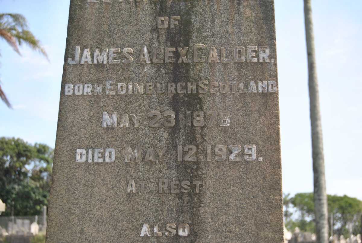 CALDER James Alex 1878-1929