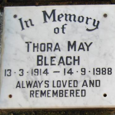 BLEACH Thora May 1914-1988