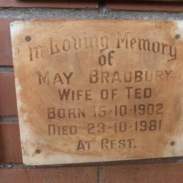 BRADBURY May 1902-1981