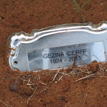 CERFF Gezina 1924-2011